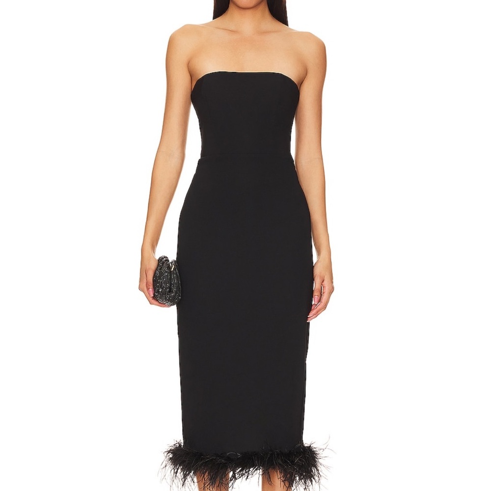 Brand: Amanda Uprichard X REVOLVE
Size: Medium 
Color: Black